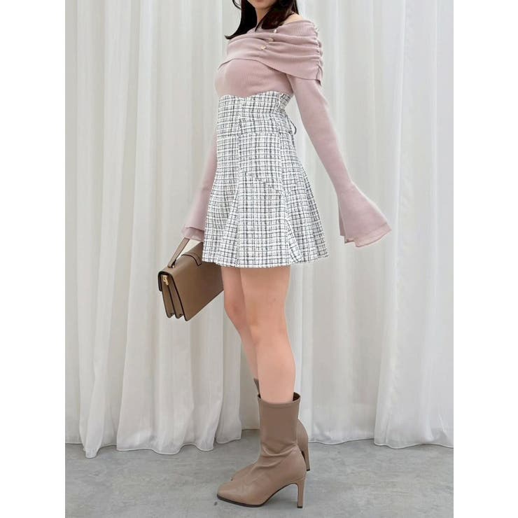 スイッチングコルセットミニスカート | dazzlin | 詳細画像6 