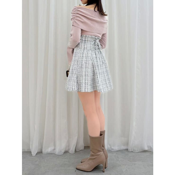 スイッチングコルセットミニスカート | dazzlin | 詳細画像7 