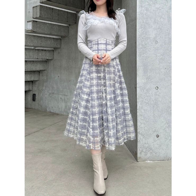 【20周年記念復刻！】コルセットボリューミーフレアスカート | dazzlin | 詳細画像17 