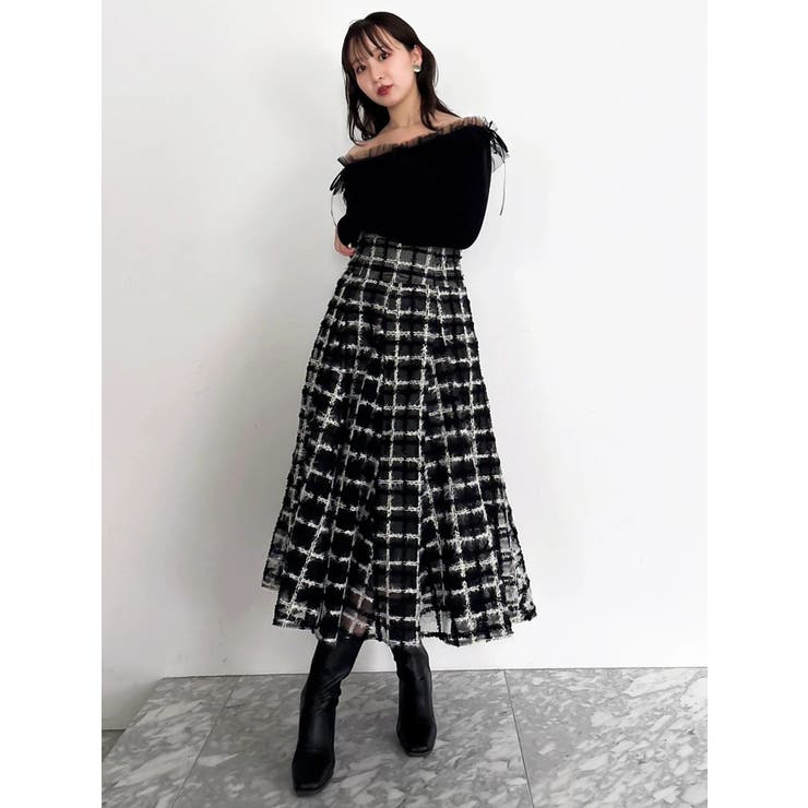 【20周年記念復刻！】コルセットボリューミーフレアスカート | dazzlin | 詳細画像20 