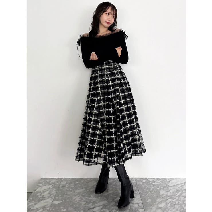 【20周年記念復刻！】コルセットボリューミーフレアスカート | dazzlin | 詳細画像21 