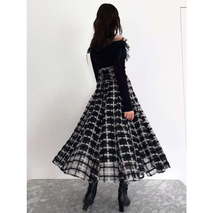 【20周年記念復刻！】コルセットボリューミーフレアスカート | dazzlin | 詳細画像23 