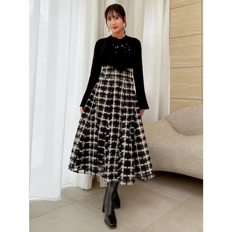 【20周年記念復刻！】コルセットボリューミーフレアスカート | dazzlin | 詳細画像34 