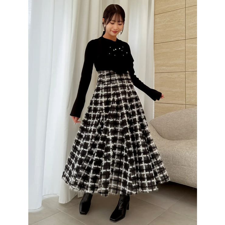 【20周年記念復刻！】コルセットボリューミーフレアスカート | dazzlin | 詳細画像35 