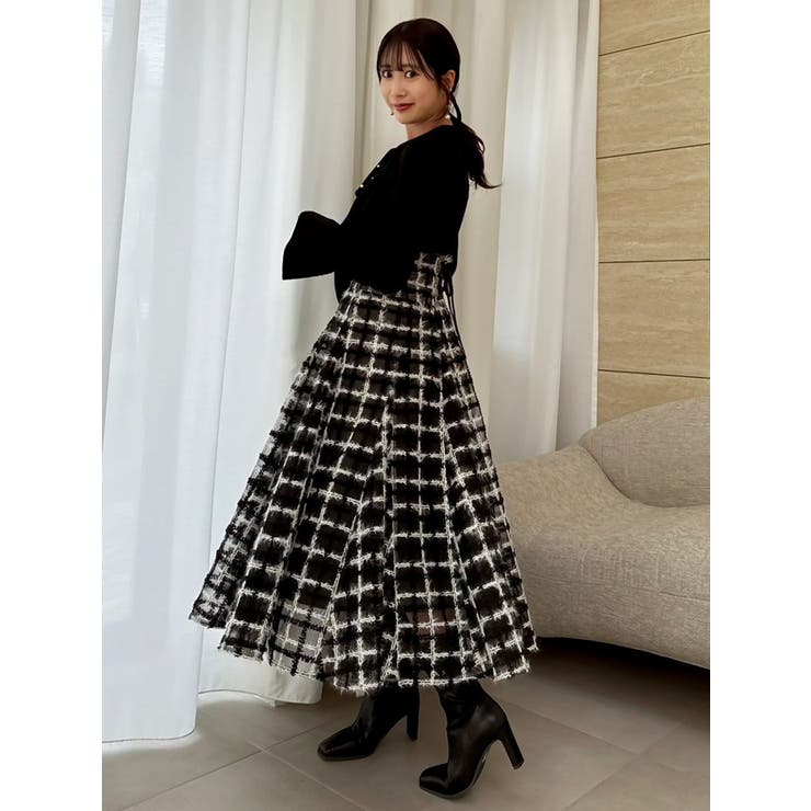 【20周年記念復刻！】コルセットボリューミーフレアスカート | dazzlin | 詳細画像36 