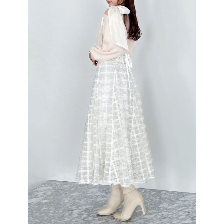 【20周年記念復刻！】コルセットボリューミーフレアスカート | dazzlin | 詳細画像8 