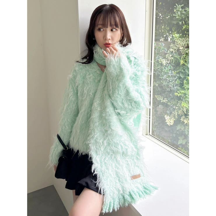 リップルカールマフラー | dazzlin | 詳細画像15 