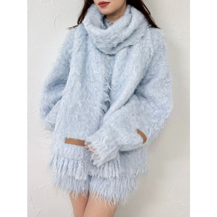 リップルカールマフラー | dazzlin | 詳細画像23 