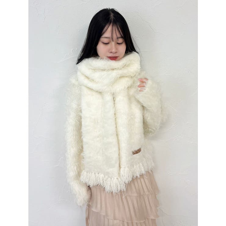 リップルカールマフラー | dazzlin | 詳細画像29 