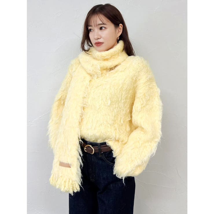 リップルカールマフラー | dazzlin | 詳細画像31 