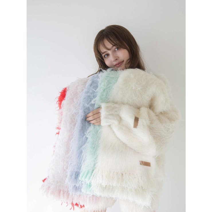 リップルカールマフラー | dazzlin | 詳細画像5 