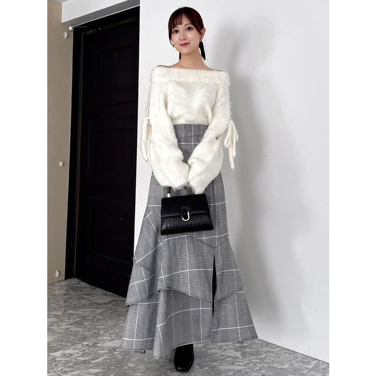 ルミナスカラーオフショルニット | dazzlin | 詳細画像20 