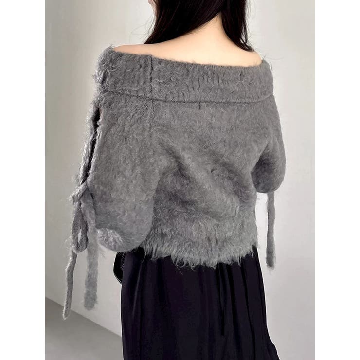 ルミナスカラーオフショルニット | dazzlin | 詳細画像47 