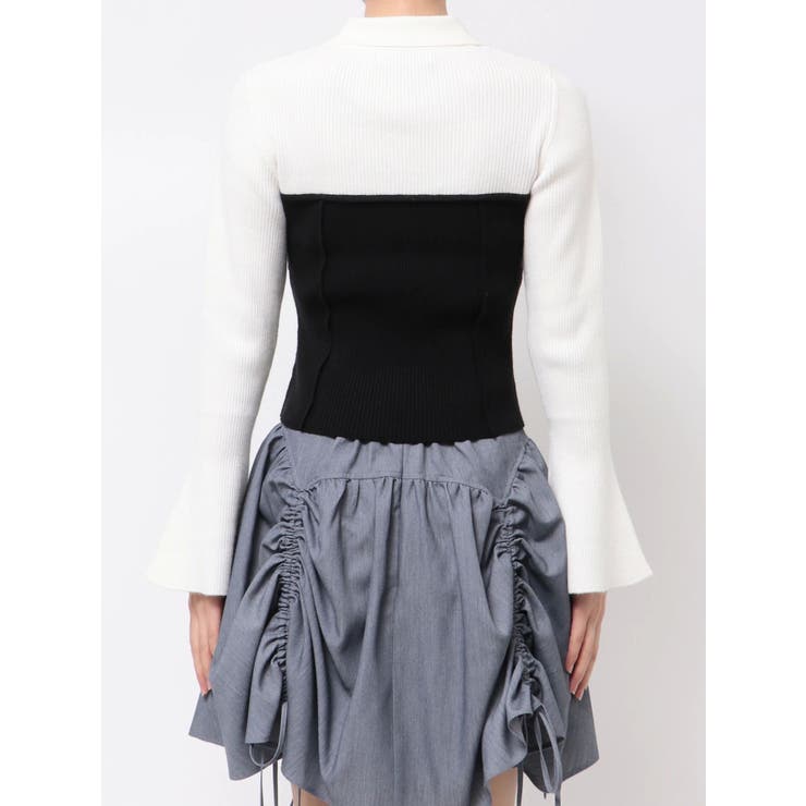 ラメビスチェラインニットトップス | dazzlin | 詳細画像28 