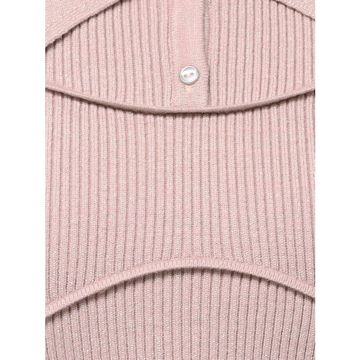 ラメビスチェラインニットトップス | dazzlin | 詳細画像36 