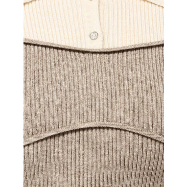 ラメビスチェラインニットトップス | dazzlin | 詳細画像37 