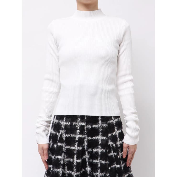 バックオープンリブニットトップス | dazzlin | 詳細画像35 