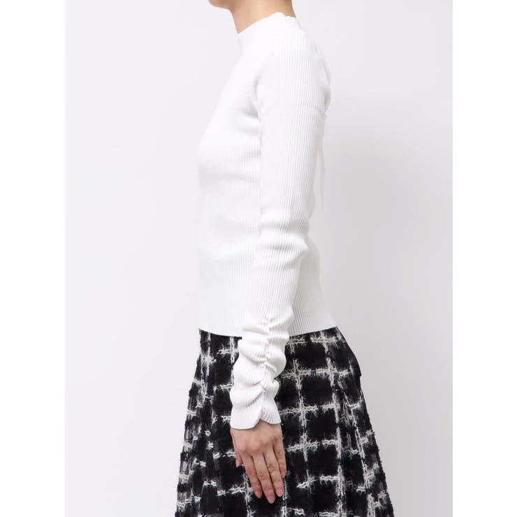 バックオープンリブニットトップス | dazzlin | 詳細画像36 