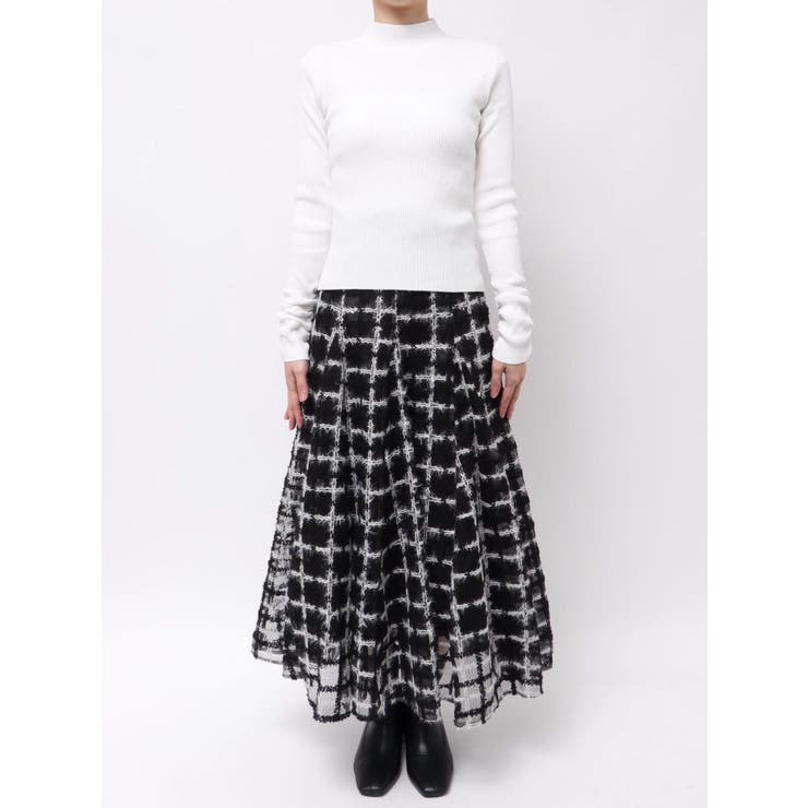 バックオープンリブニットトップス | dazzlin | 詳細画像43 