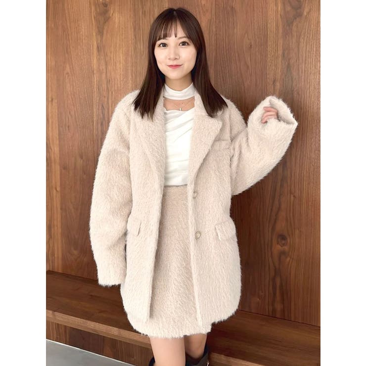 チョーカー付ドレープシアーベロアトップス | dazzlin | 詳細画像15 