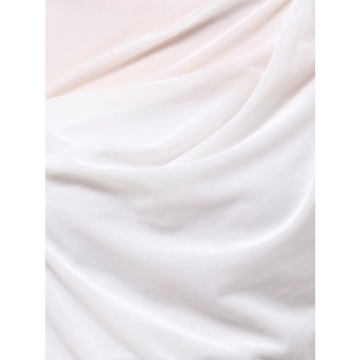 チョーカー付ドレープシアーベロアトップス | dazzlin | 詳細画像33 