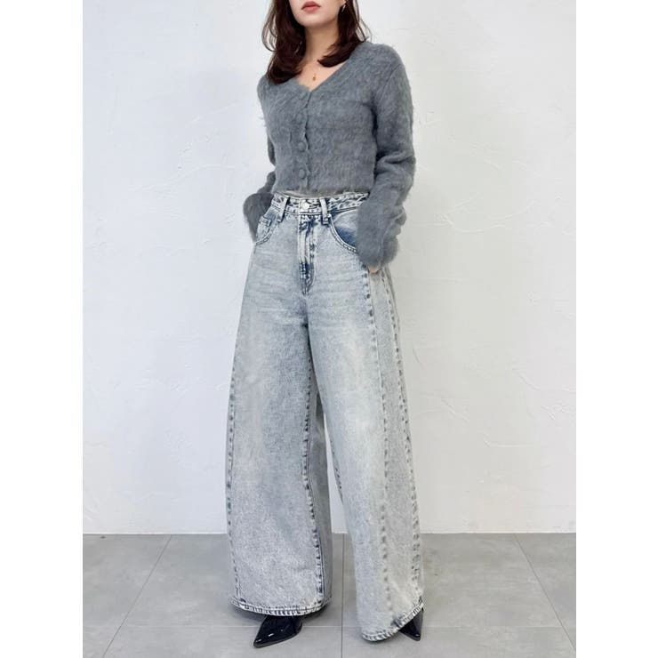 ルミナスカラーショートカーディガン | dazzlin | 詳細画像18 