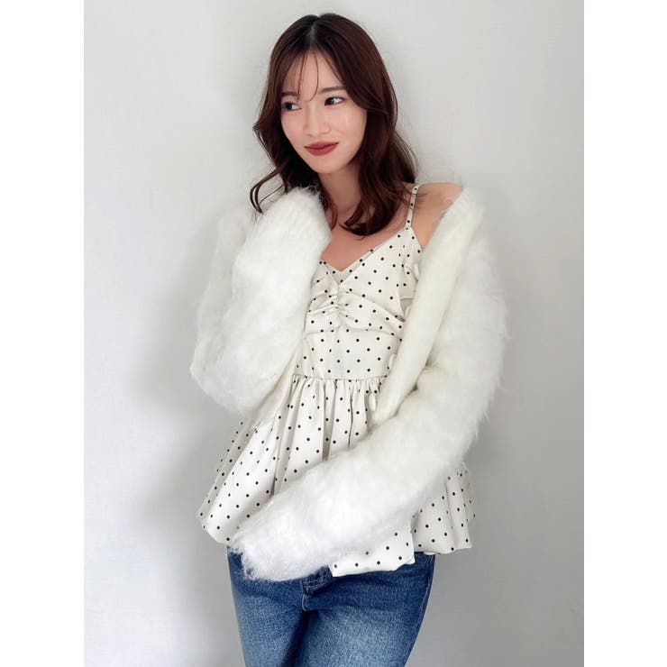 ルミナスカラーショートカーディガン | dazzlin | 詳細画像22 