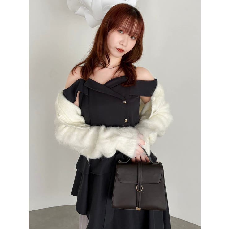 ルミナスカラーショートカーディガン | dazzlin | 詳細画像23 