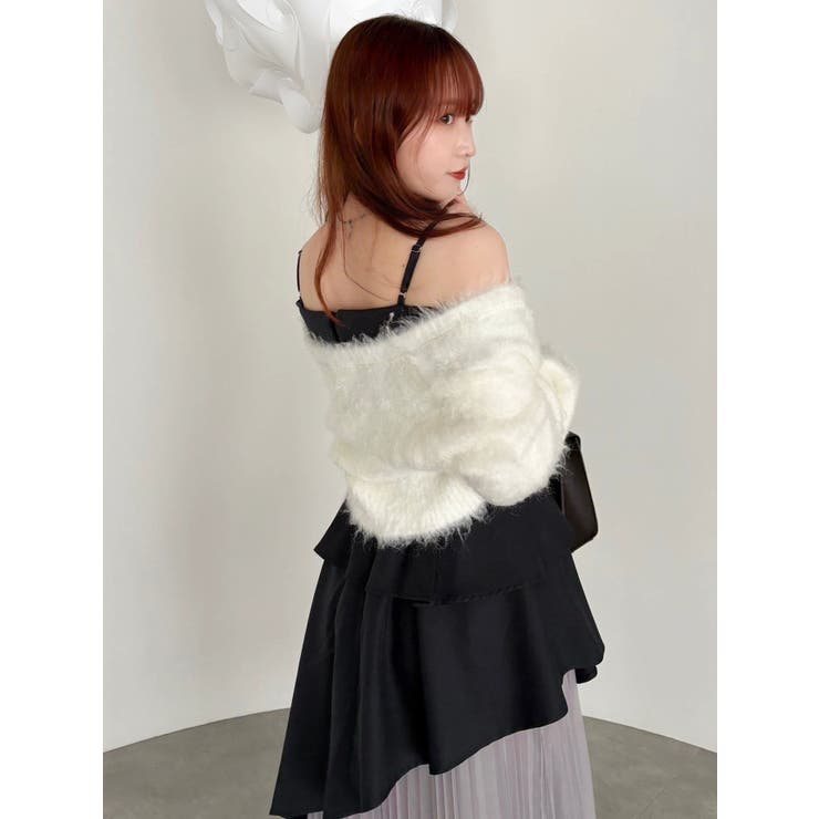 ルミナスカラーショートカーディガン | dazzlin | 詳細画像24 