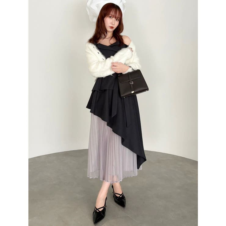 ルミナスカラーショートカーディガン | dazzlin | 詳細画像25 