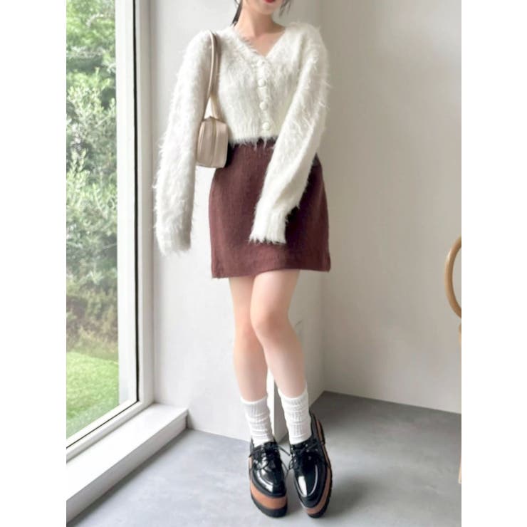 ルミナスカラーショートカーディガン | dazzlin | 詳細画像36 