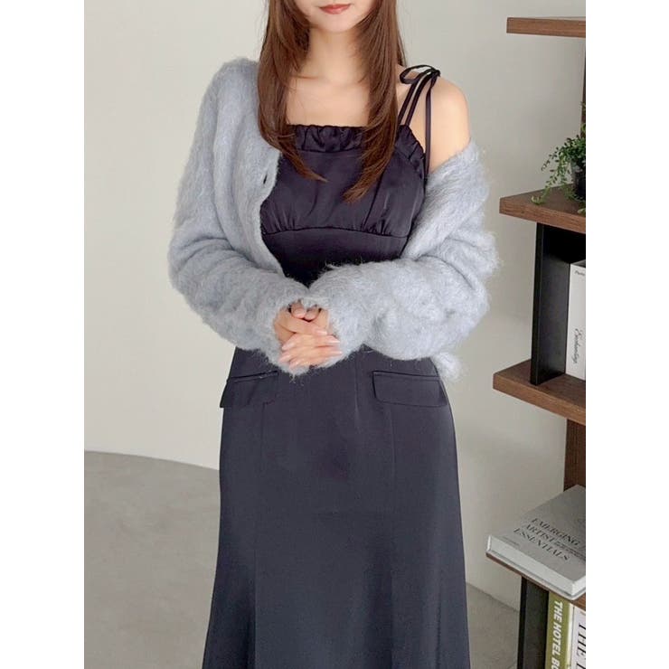 ルミナスカラーショートカーディガン | dazzlin | 詳細画像49 