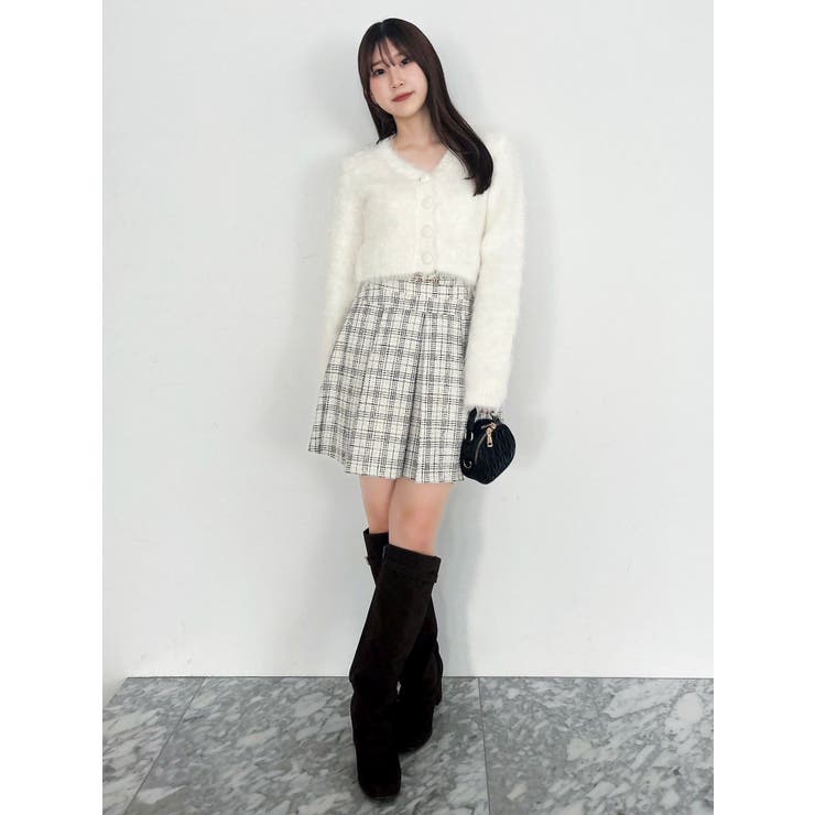 ルミナスカラーショートカーディガン | dazzlin | 詳細画像6 