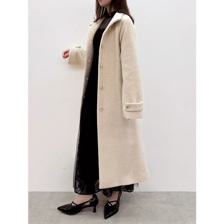 【藤井サチコラボ】スタンドウールライクコート | dazzlin | 詳細画像12 