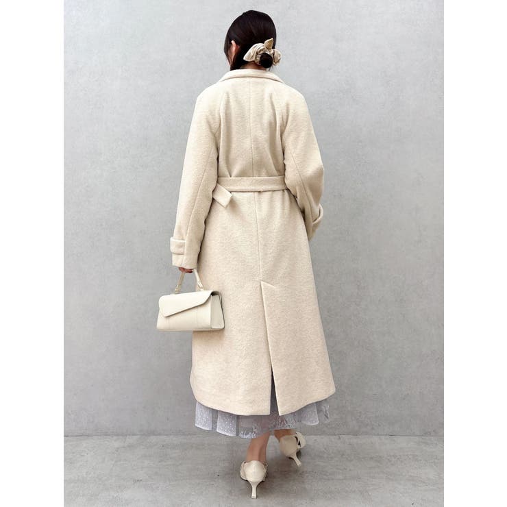 【藤井サチコラボ】スタンドウールライクコート | dazzlin | 詳細画像18 