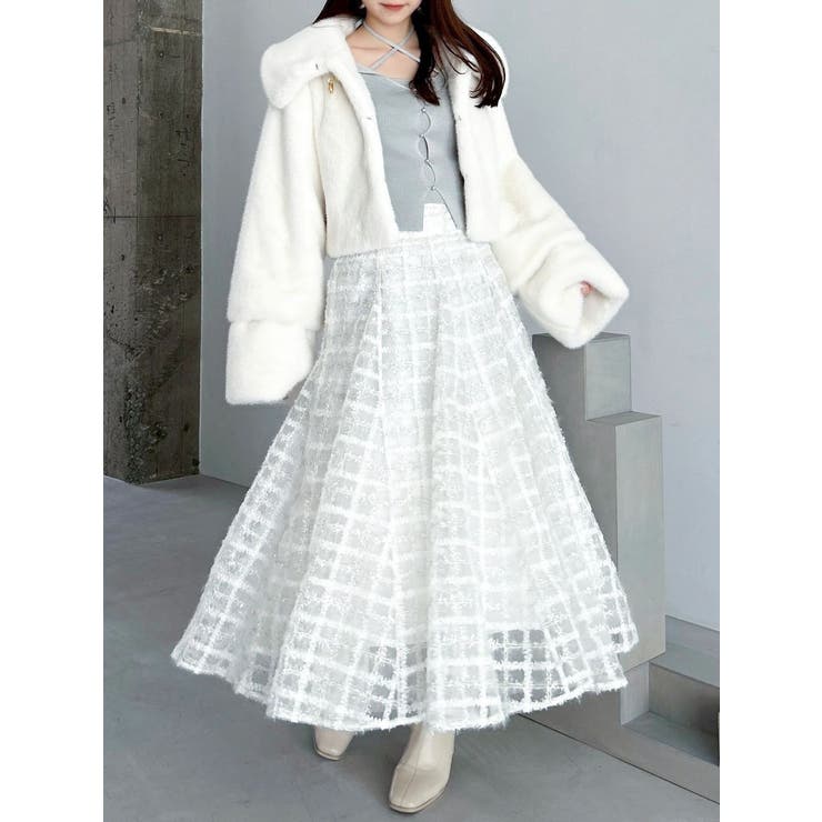 【20周年記念復刻！】ビットショートミンクライクファーコート | dazzlin | 詳細画像21 