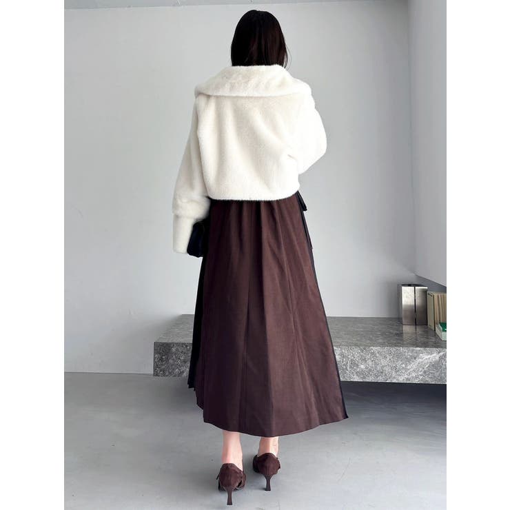 【20周年記念復刻！】ビットショートミンクライクファーコート | dazzlin | 詳細画像26 