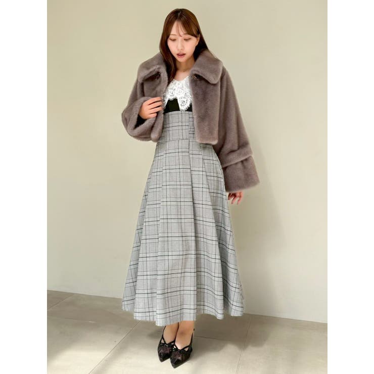 【20周年記念復刻！】ビットショートミンクライクファーコート | dazzlin | 詳細画像46 