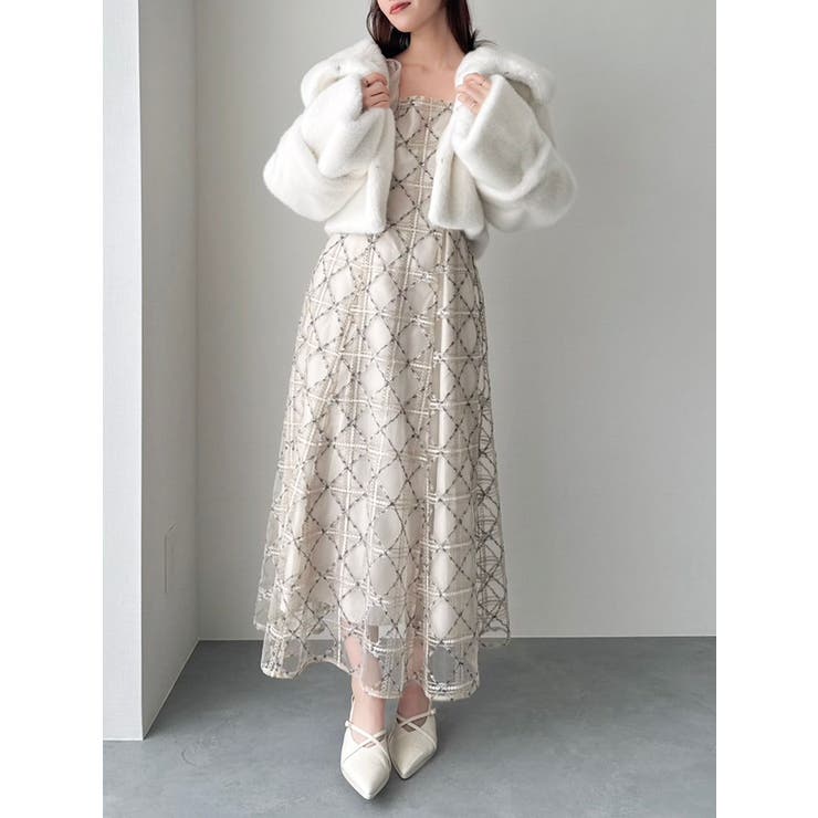 【20周年記念復刻！】ビットショートミンクライクファーコート | dazzlin | 詳細画像6 