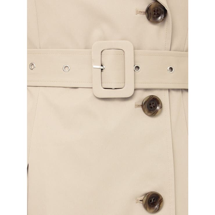 ビッグカラーフリルスリーブトレンチコート | dazzlin | 詳細画像29 