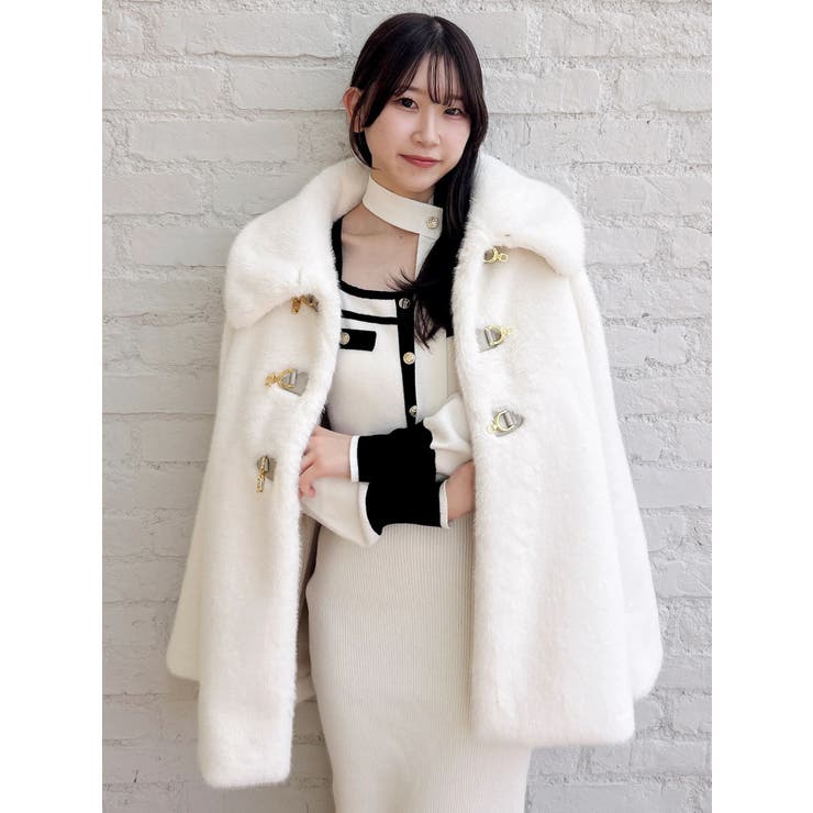 【20周年記念復刻！】ビットミドルミンクライクファーコート | dazzlin | 詳細画像30 