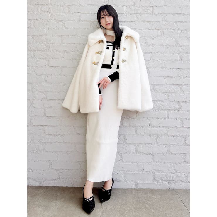 【20周年記念復刻！】ビットミドルミンクライクファーコート | dazzlin | 詳細画像31 