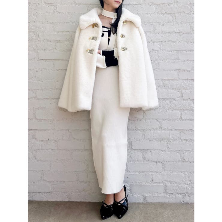 【20周年記念復刻！】ビットミドルミンクライクファーコート | dazzlin | 詳細画像32 