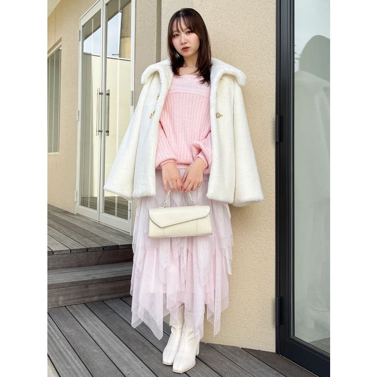 【20周年記念復刻！】ビットミドルミンクライクファーコート | dazzlin | 詳細画像33 