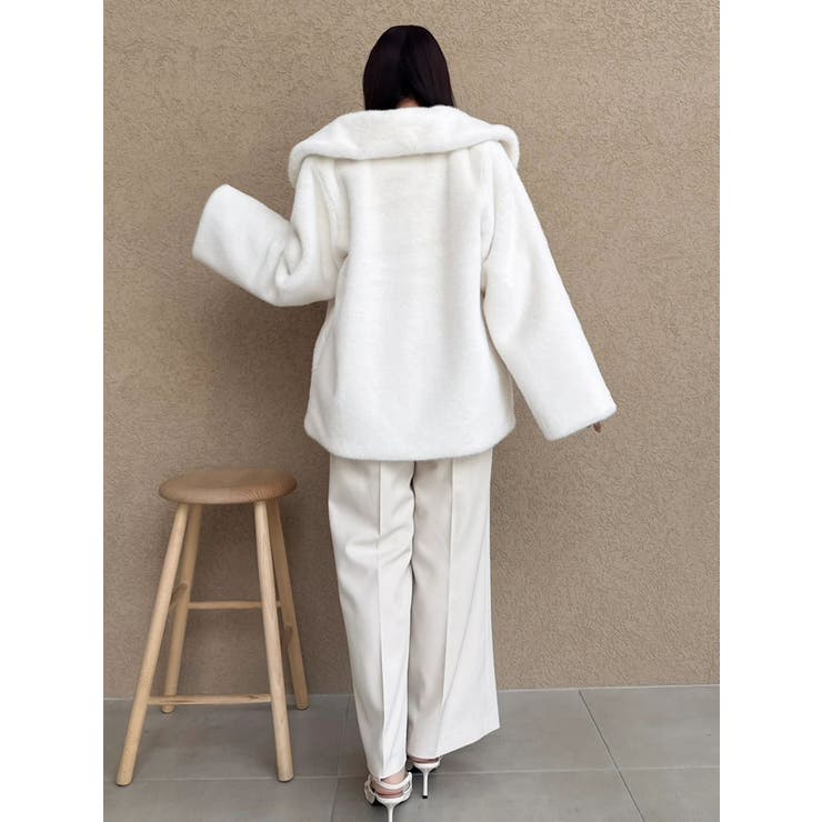 【20周年記念復刻！】ビットミドルミンクライクファーコート | dazzlin | 詳細画像39 