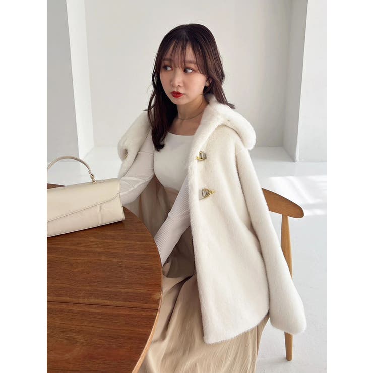 【20周年記念復刻！】ビットミドルミンクライクファーコート | dazzlin | 詳細画像43 