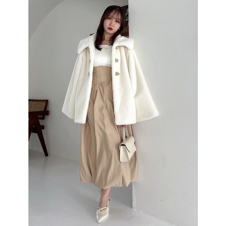 【20周年記念復刻！】ビットミドルミンクライクファーコート | dazzlin | 詳細画像44 