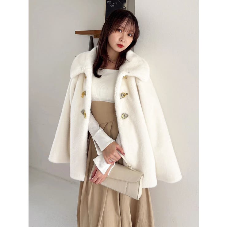 【20周年記念復刻！】ビットミドルミンクライクファーコート | dazzlin | 詳細画像46 