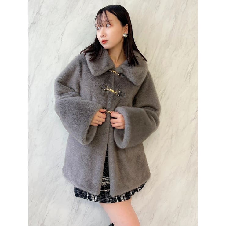 【20周年記念復刻！】ビットミドルミンクライクファーコート | dazzlin | 詳細画像47 