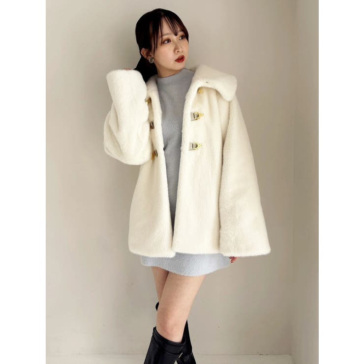 【20周年記念復刻！】ビットミドルミンクライクファーコート | dazzlin | 詳細画像50 